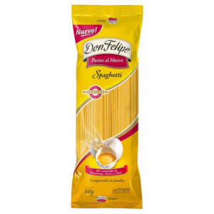 Fideos spaghetti al huevo Don felipe 500 g.