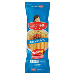 Fideos tallarin N5 Lucchetti 500 g.