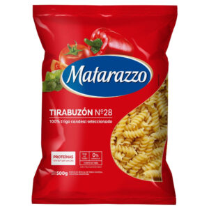 Fideos tirabuzones N28 Matarazzo 500 g.