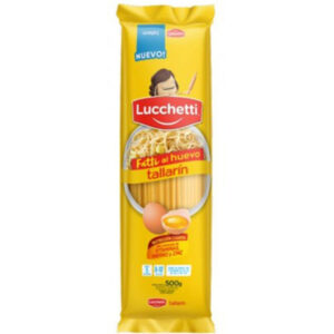 Fideos al huevo N7 Lucchetti tallarin 500 g.