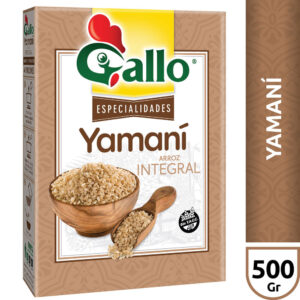 Arroz yamani integral Gallo 500 g.