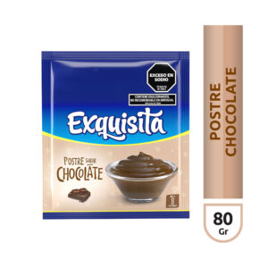 Postre Exquisita de chocolate 80 g.