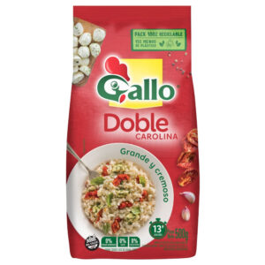 Arroz doble Gallo 500 g.
