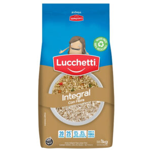 Arroz integral Luccetti 1 kg.