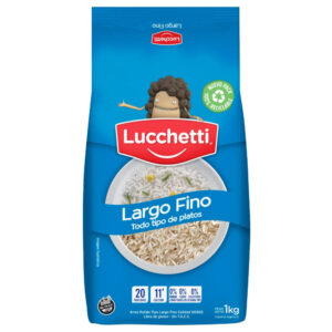 Arroz largo fino 00000 Lucchetti 1 kg.