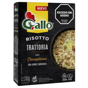 Risotto champiniones Gallo en caja 240 g.