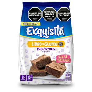 Premezcla sin tacc Exquisita brownie 400 g.
