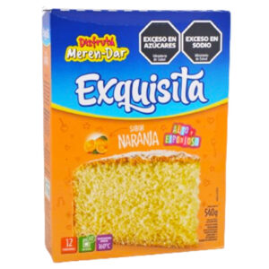 Bizcochuelo Exquisita de naranja en caja 540 g.