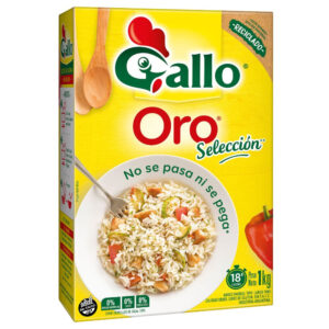 Arroz parboil Gallo oro en caja 1 kg