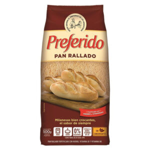 Pan rallado Preferido fortificado 500 g.