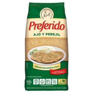 Pan rallado Preferido de ajo y perejil 500 g.
