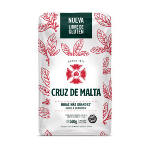 Yerba mate Cruz de Malta con palo 500 g.