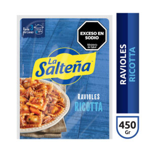 Ravioles de ricota La salteña 450 g.