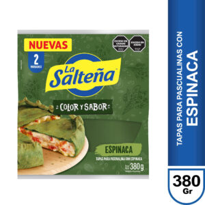 Tapas para pascualina de espinaca La Salteña 380 grs