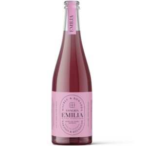 Aperitivo cocktail con alcohol sangria Emilia en botella 750 cc.