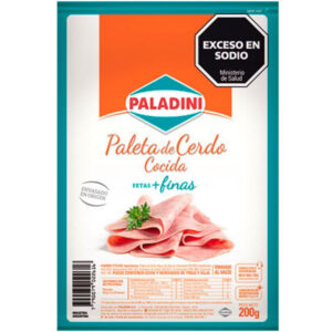 Paleta cocida Paladini feteada fetas finas 200 g.