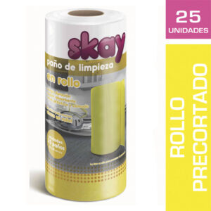 Rollo precortado Skay paños multiuso 24x28cm 25 u.