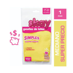 Guante Sky básico mediano x 1 par