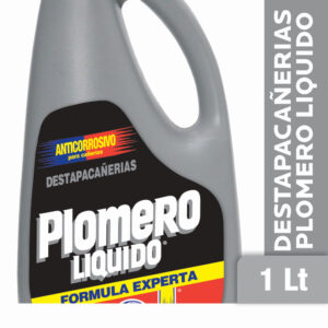 Destapa cañerias Plomero Liquido fórmula experta 1 l.