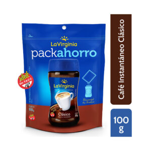 Café instantáneo La Virginia clásico dp 100 g.