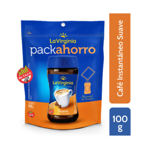 Café instantáneo La Virginia suave dp 100 g.