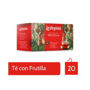 Té frutilla La Virginia x 20 uni