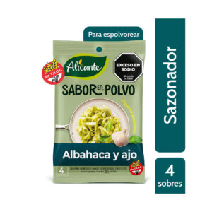 Saborizador albahaca y ajo Alicante sobre x 4 uni
