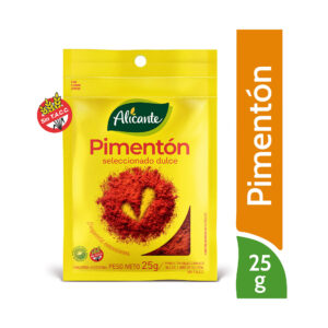 Pimentón dulce Alicante sobre 25 g.