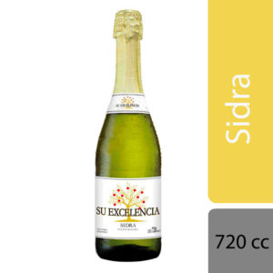 Sidra Su Excelencia etiqueta blanca 720 cc.