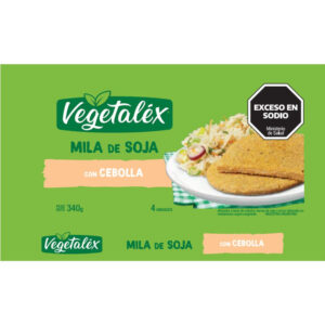 Milanesa de soja y cebolla Vegetalex 4 uni