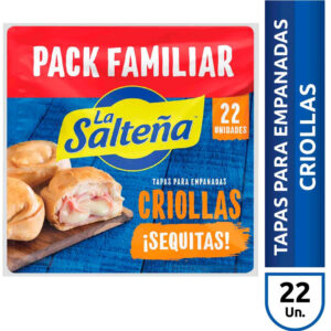 Tapa para empanada criolla La Salteña x 22 uni