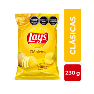 Papas fritas Lays clásicas 230 g.