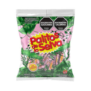 Caramelos masticables Palitos de la selva 150 g.