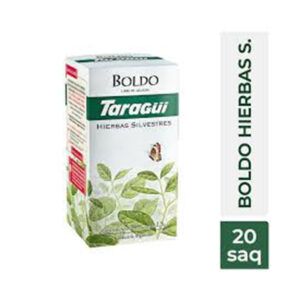 Té silvestre Taragui boldo 20 uni