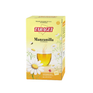 Té de manzanilla silvestre Taragui saquito sobre 20 uni