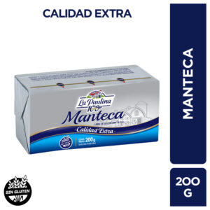La Paulina manteca calidad extra 200 grs
