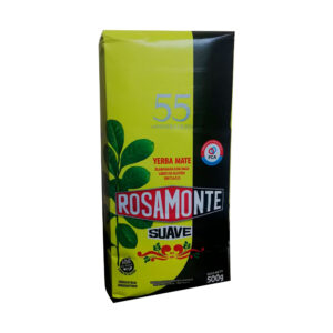 Yerba mate Rosamonte suave 55 aniversario 500 g.