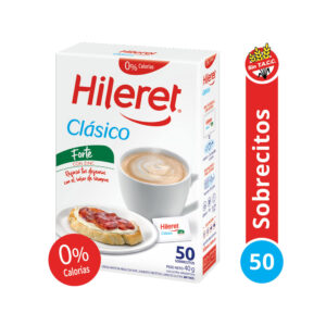 Edulcorante Hileret sobres con sacarina 1a10 x 50 uni
