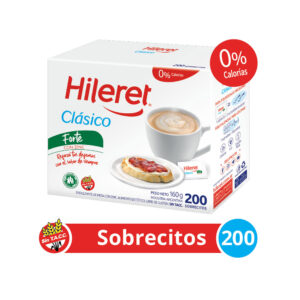Edulcorante Hileret sobres con sacarina 1a10 x 200 uni