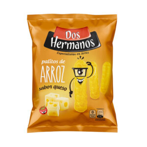 Palitos de arroz Dos Hermanos queso 80 g.