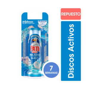 Limpiador Inodoro Discos Activos Pato Marina 36 ml