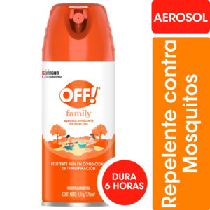 Repelente para mosquitos OFF! Family aerosol 170 ml