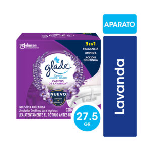 Canasta inodoro solida Glade lavanda repuesto 27,5 g.