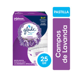 Limpiador Inodoro Pastillas Glade Lavanda 25 grs
