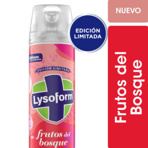 Desinfectante en aerosol Lysoform frutos del bosque 360 ml