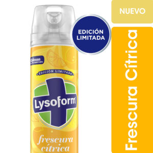 Desinfectante en aerosol Lysoform frescura citrica 360 ml