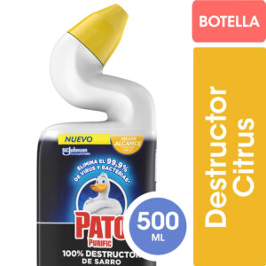 Limpiador inodoro gel removedor sarro Pato citrus 500 ml