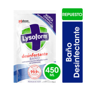 Limpiador desinfectante Lysoform baño para hogar 450 ml