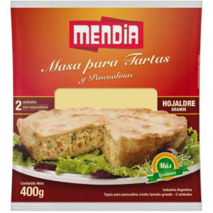 Tapas para pascualina Mendia hojaldre 2 u.