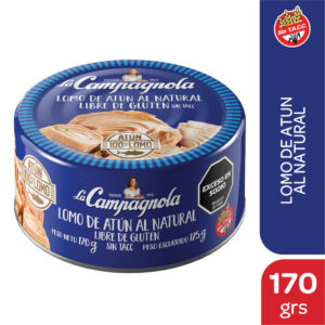 Lomito de atún al natural La Campagnola 170 grs